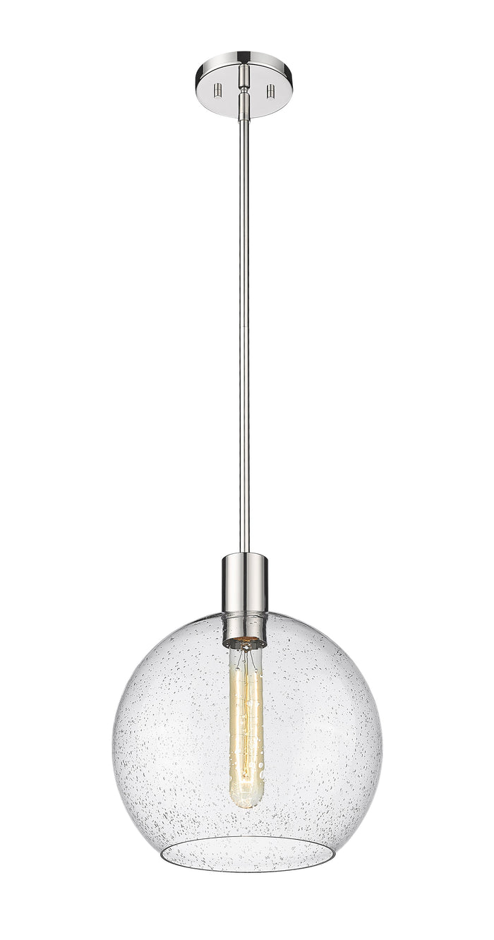 Pendant Z-Lite 7501P14-PN Polished Nickel Margo 1 Light Pendant Z-Lite