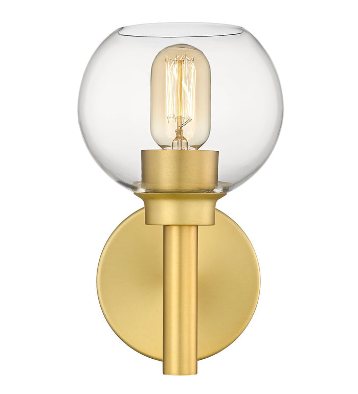 Wall Sconce Z-Lite 7502-1S-BG Brushed Gold Sutton 1 Light Wall Sconce Z-Lite