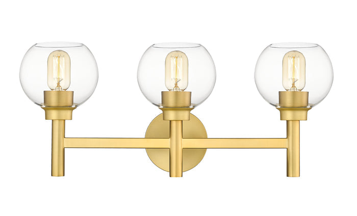 Vanity Z-Lite 7502-3V-BG Brushed Gold Sutton 3 Light Vanity Z-Lite