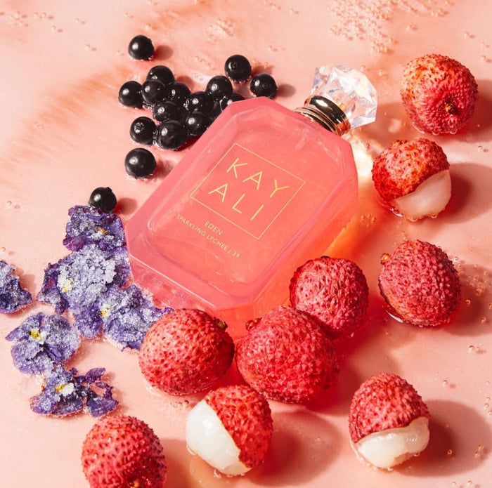 1. Kayali Eden sparkling lychee full bottle