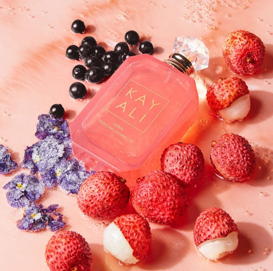 1. Kayali Eden sparkling lychee full bottle