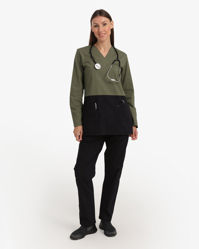 Olive * Black / X-Small