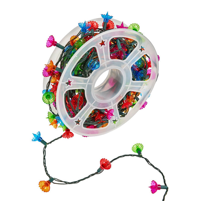 150 Multi Coloured LED Traditional Pickwick Christmas Lights