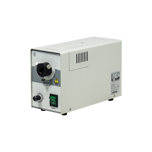 150W DC 24V Halogen Light 150W Fiber Optic Illuminator, SKU ML22311135, three quarter front view