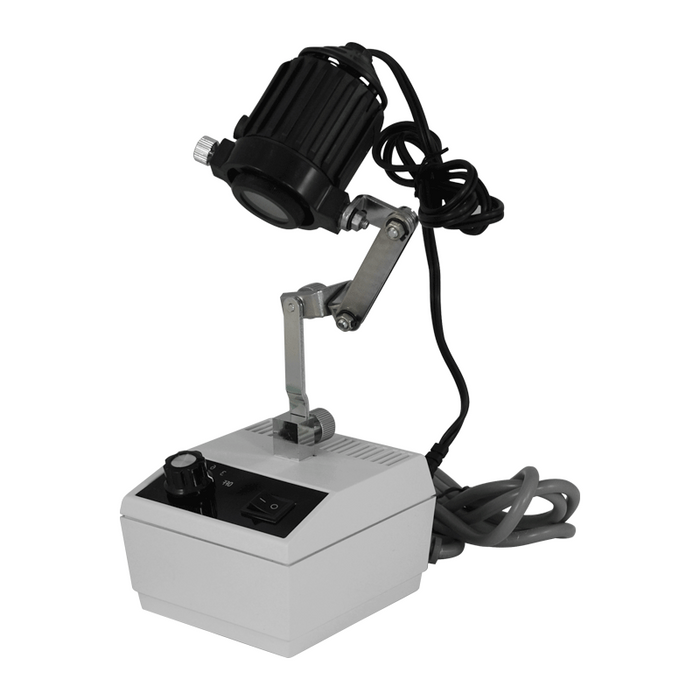 15W DC 12V Halogen Light Umbrella Shape Adjustable Halogen Light (220V), SKU ML05321132, three quarter front view