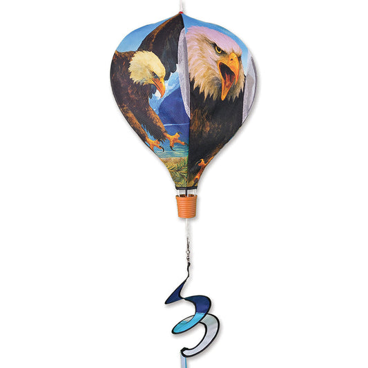 19 in. Pop-Open Hot Air Balloon - Bald Eagle