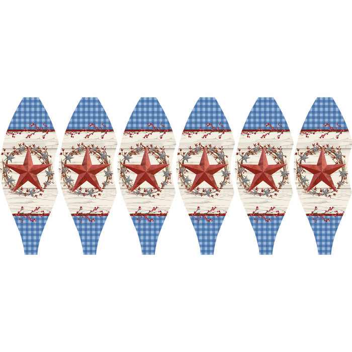 19 in. Pop-Open Hot Air Balloon - Texas Barn Star