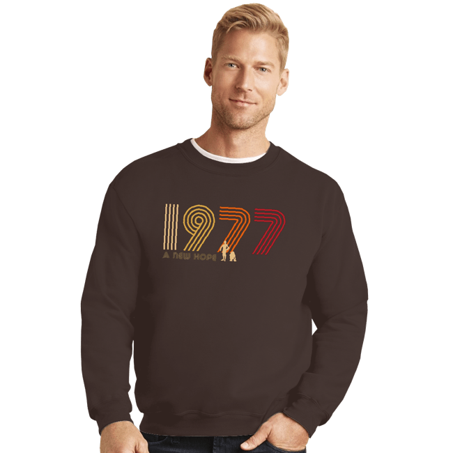Crewneck Sweater, Unisex / Small / Dark Chocolate