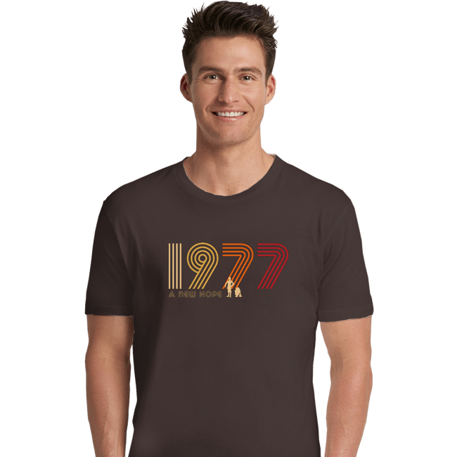 Premium Shirts, Unisex / Small / Dark Chocolate