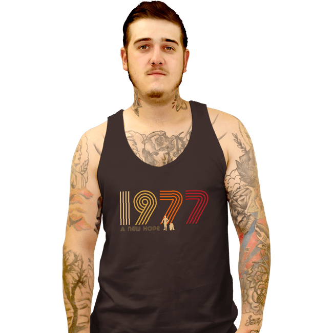 Tank Top, Unisex / Small / Black