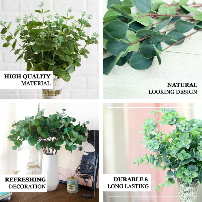 High-quality artificial eucalyptus plants for refreshing home decor.