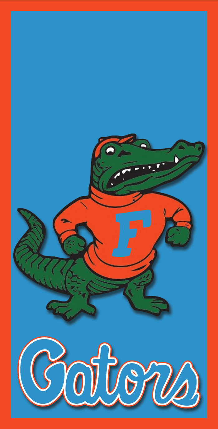 2 x Florida Gators Football Cornhole Board Bag Toss Vinyl Wrap Set- Universal Fit Oracal 3M