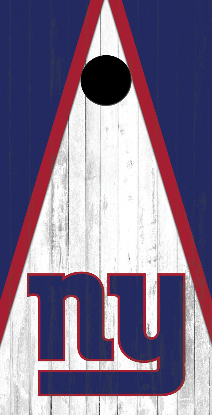 2 x New York Giants Football Cornhole Board Bag Toss Vinyl Wrap Set- Universal Fit Oracal 3M