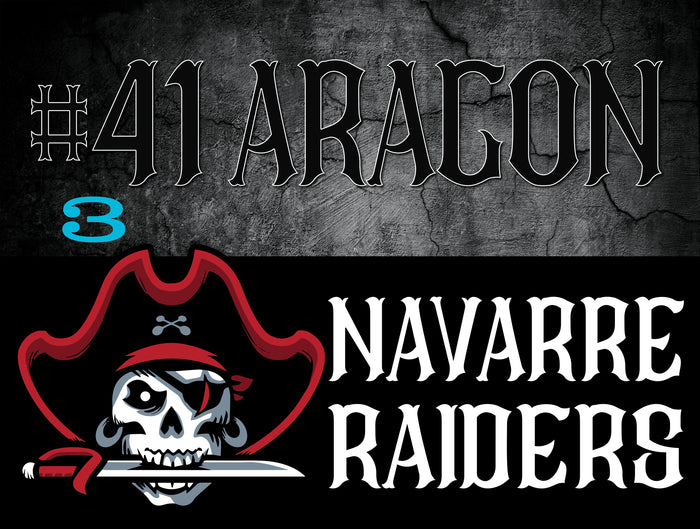 2025 (Navarre Highschool) Navarre Raiders Yard Sign (Fundraiser)