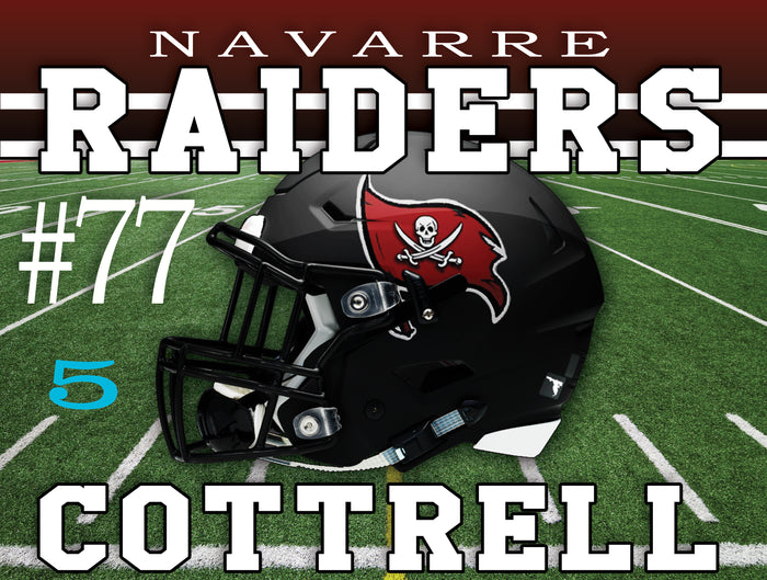 2025 (Navarre Highschool) Navarre Raiders Yard Sign (Fundraiser)