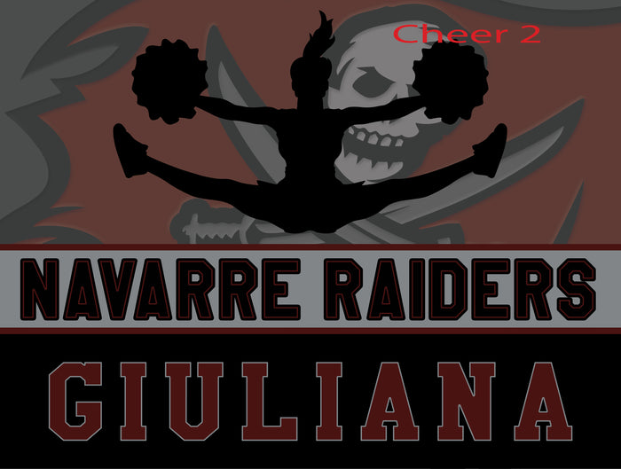 2025 (Navarre Highschool) Navarre Raiders Yard Sign (Fundraiser)
