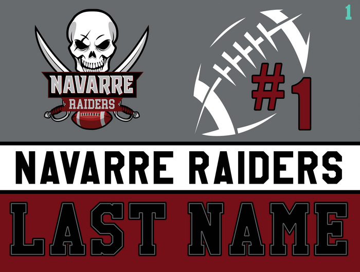 2025 NYSA Raiders Yard Sign (Fundraiser)