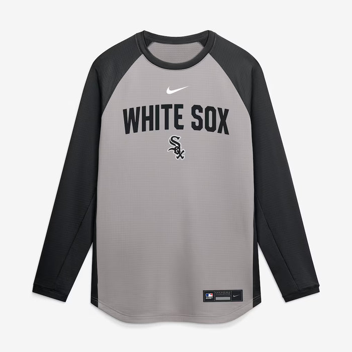 2026 Chicago White Sox Nike Gray Authentic Collection Raglan