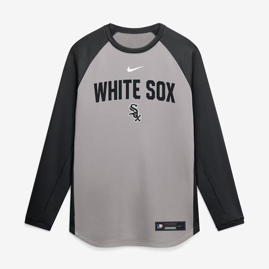2026 Chicago White Sox Nike Gray Authentic Collection Raglan