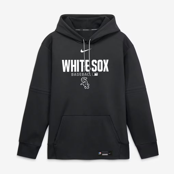 2026 White Sox Nike Black Authentic Collection Hoodie