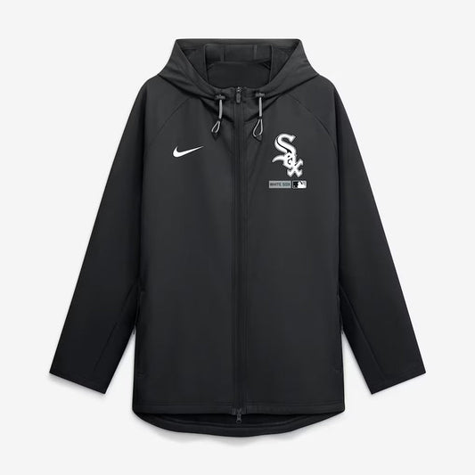 2026 White Sox Black Authentic Collection Raglan Jacket