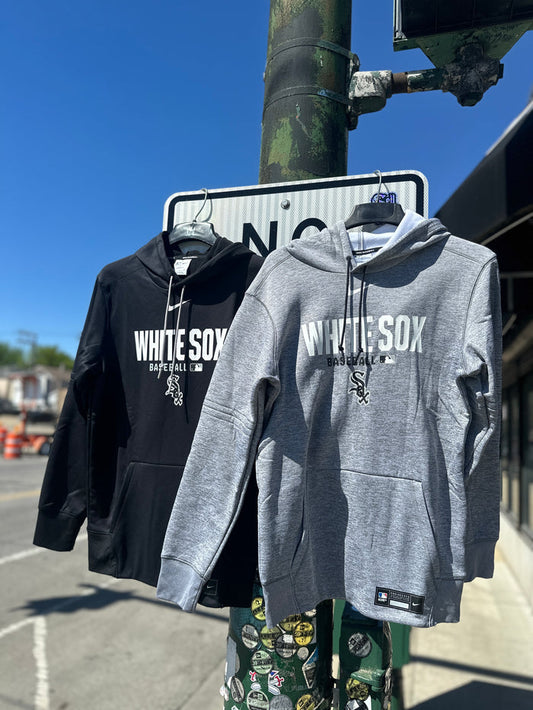 2026 White Sox Nike Grey Authentic Collection Hoodie