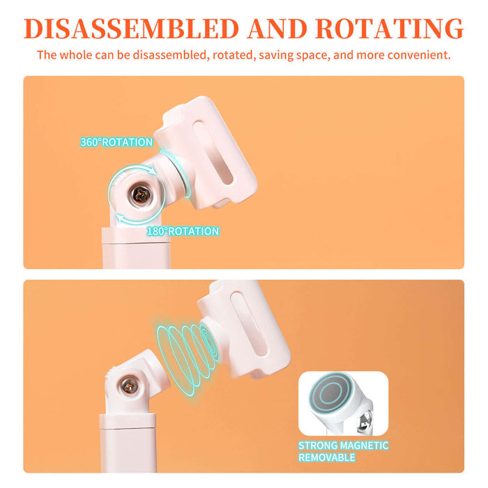 360 degree rotating, flexible, angle adjustment