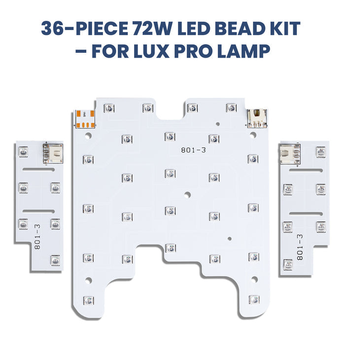 High power high brightness LED bead kit 72W double brightness one lamp brighter than two ordinary beads chip structure
