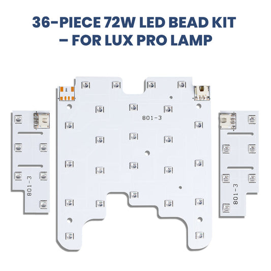 High power high brightness LED bead kit 72W double brightness one lamp brighter than two ordinary beads chip structure
