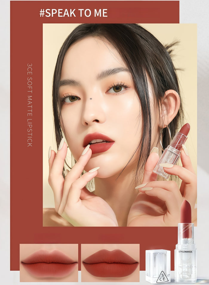 3CE Moist Velvet Soft Matte Lipstick T4562