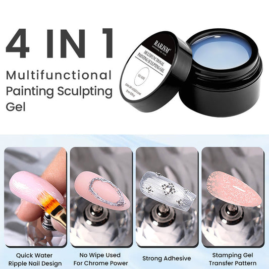 4 IN 1  No Wipe Multifunctional Painting Sculpting Gel