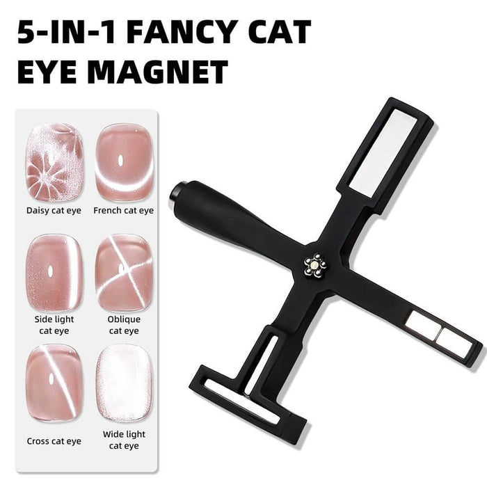5-in-1 Cat Eye Magnet Tool Multifunctional Nail Art Magnet Professional