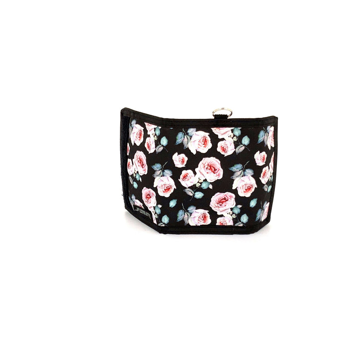 80s Bi-Fold Pink Rose Wallet