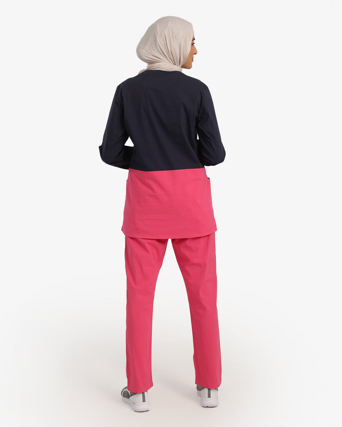 Navy*Fuchsia / Large