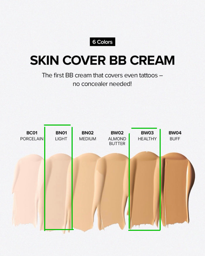 TFIT Skin Cover BB Cream 50SPF+
