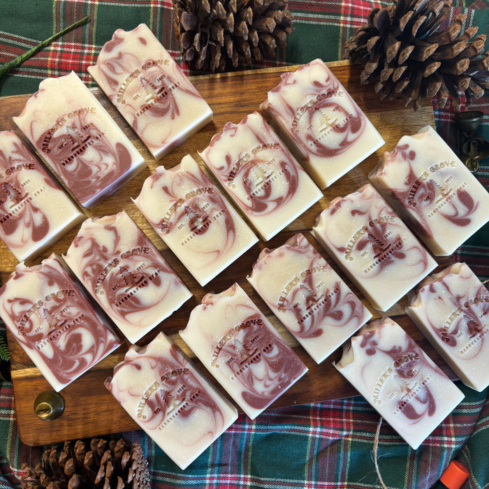 Peppermint Snow Soap Bar