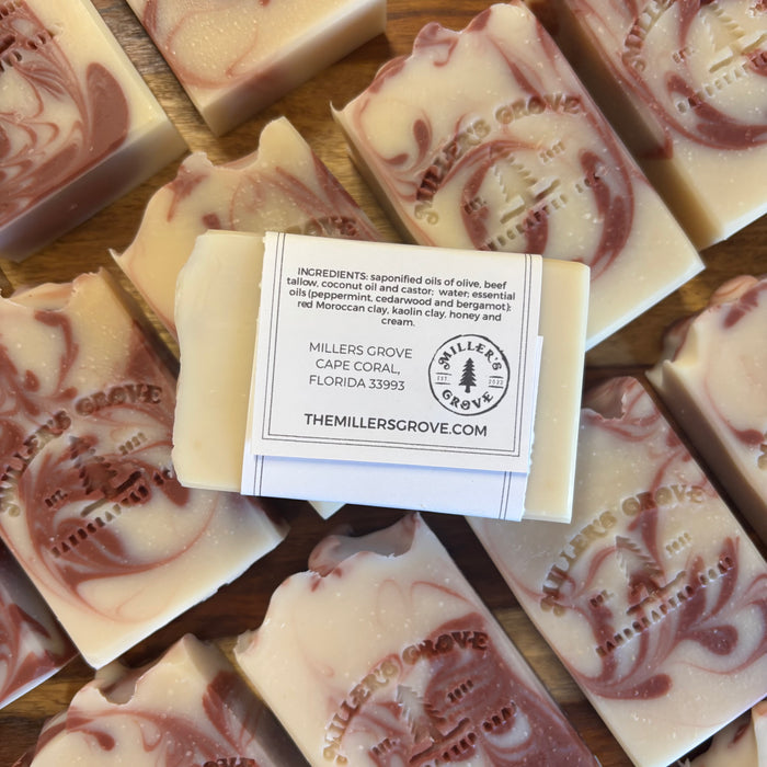 Peppermint Snow Soap Bar