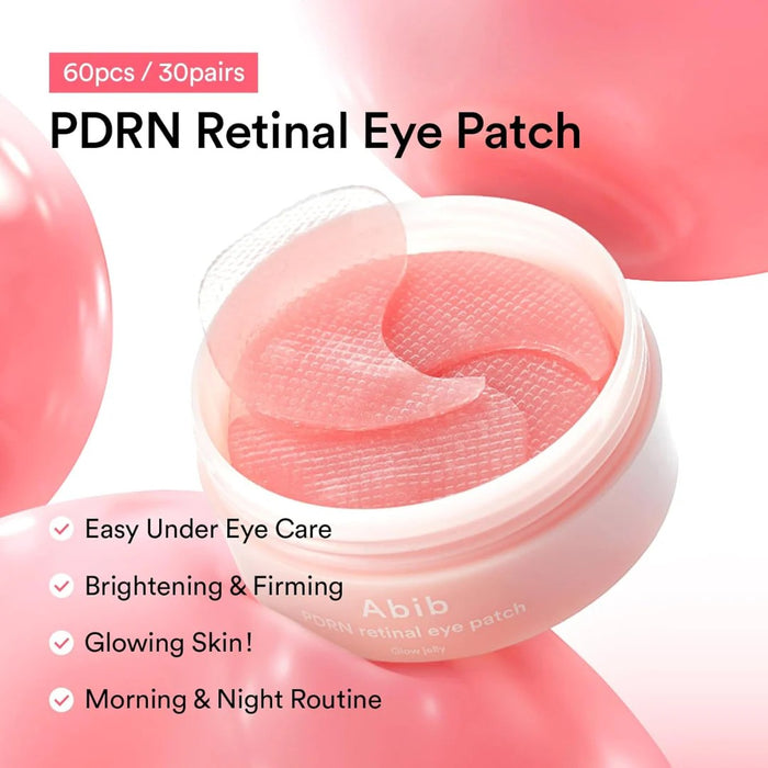 Abib PDRN Retinal Eye Patch Glow Jelly (60ea) 84g