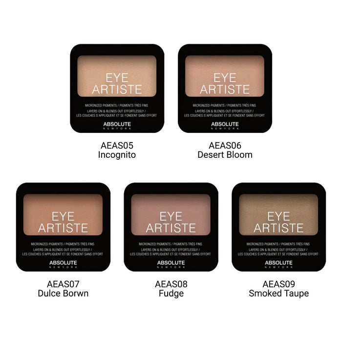 Absolute New York Eye Artiste Matte Single Eyeshadow - ikatehouse
