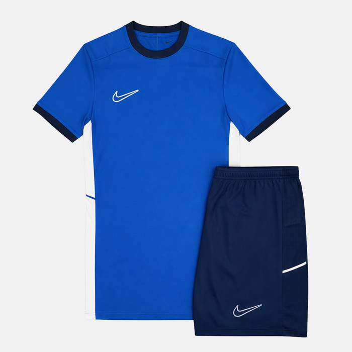 Nike Academy Drill T-Shirt / Shorts Set - Blue/Navy