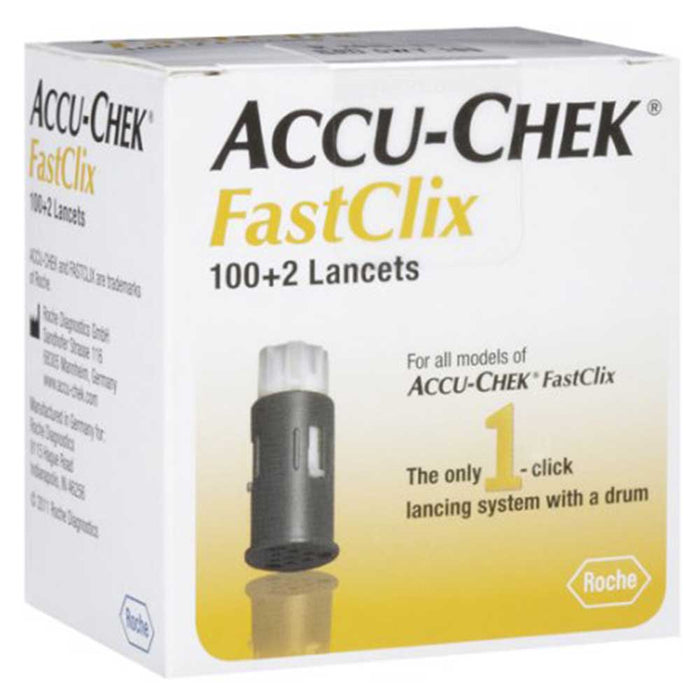 Accu-Chek FastClix 30 Guage Lancets Box of 102 15192632
