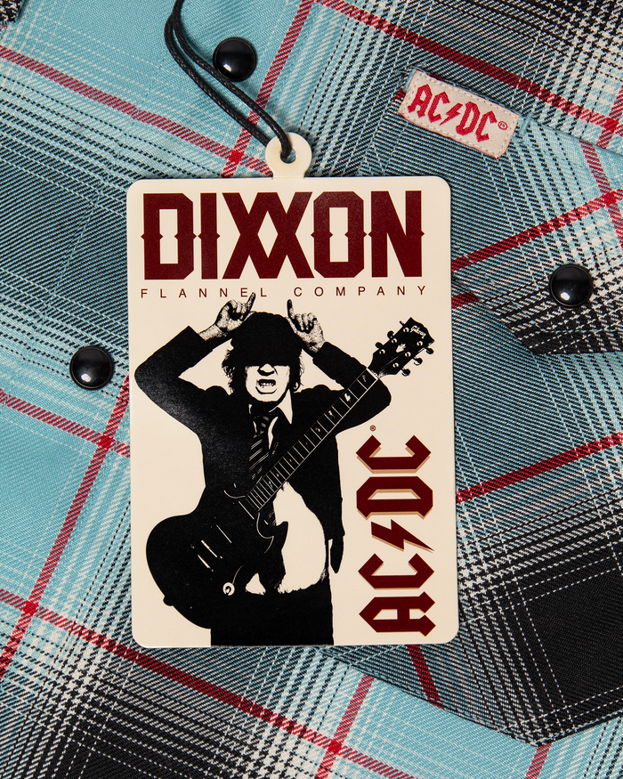 ACDC Dirty Deeds Done Dirt Cheap Flannel