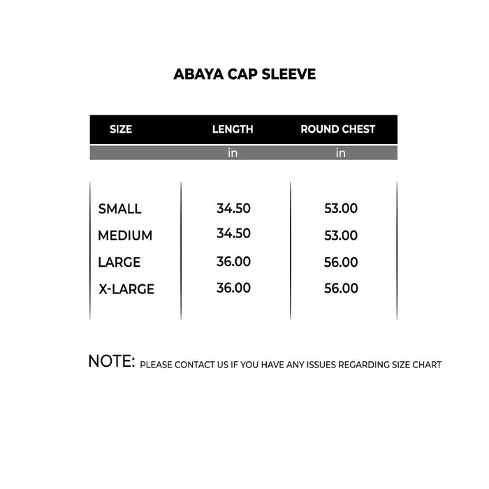 Active Abaya with Hoodie  (Cap Sleeves)