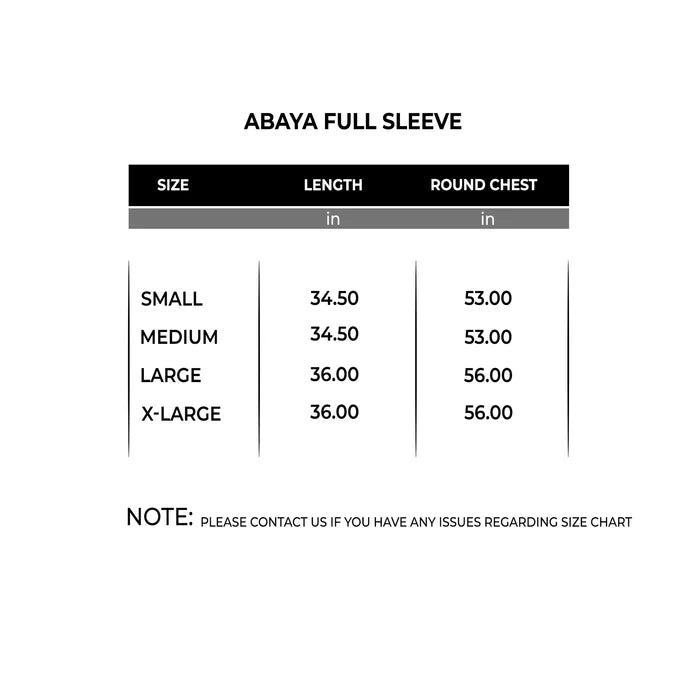 Active Abaya with Hoodie  (Full sleeves)