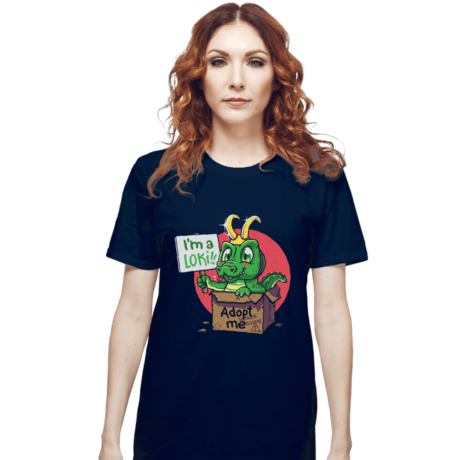 Secret_Shirts T-Shirts, Unisex / Small / Navy Adopt This Alligator