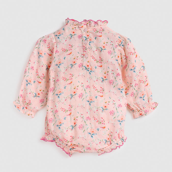 Alex & Ant Peachie Playsuit - Pink Bird