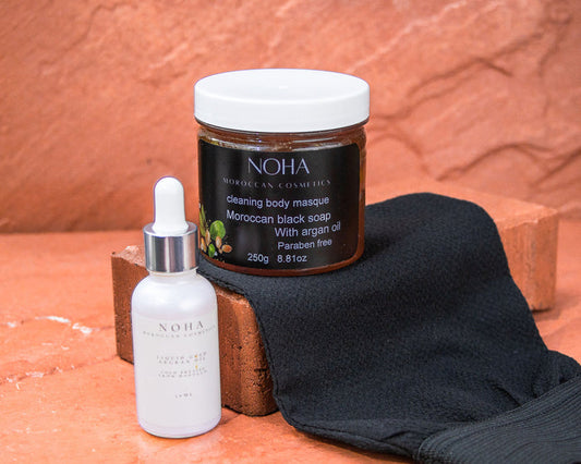 Amazigh hammam argan oil bundle