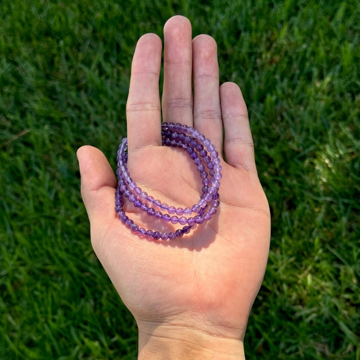 Amethyst Mini Bracelet 4mm