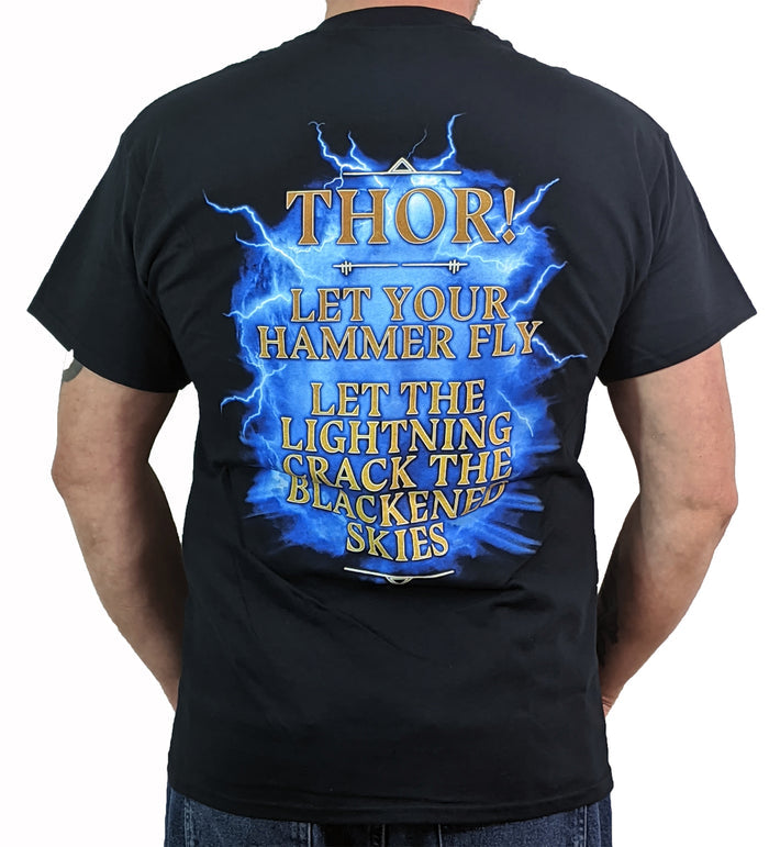 AMON AMARTH (Thor Crack The Sky) Men's T-Shirt