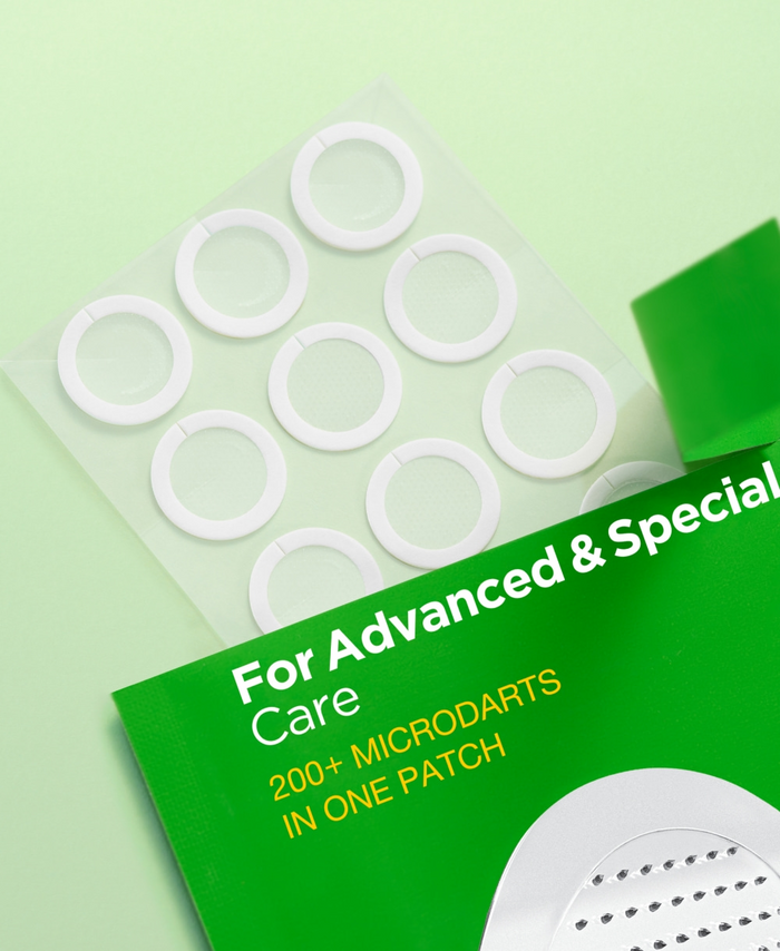 ANUA For Advanced & Special Care 200 + Microdarts in one patch AHA + BHA + PHA لصقات علاج الحبوب من انوا